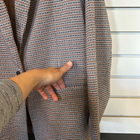 Nine West Women's Houndstooth Blazer Size XXL - Picture 5 of 9